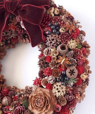 enbloom＞木の実とスパイスのリース | Atelier Maison